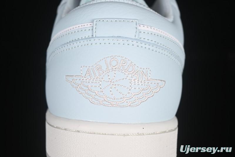 Nike Air Jordan 1 Low AJ1 Mint Blue Low-Top Casual Lifestyle Sneakers - HJ5999-400