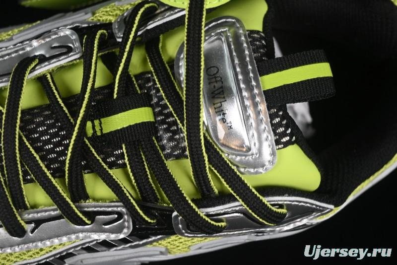 Off-White Be Right White Green Low-Top Lifestyle Casual Shoes - X.E5