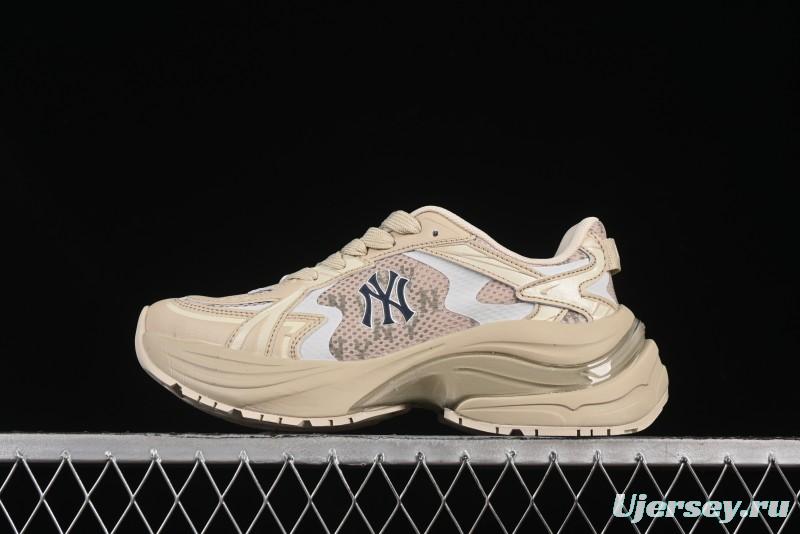 New York Yankees MLB Chunky Curve Runner Monogram Thick Sole Casual Running Shoes - 3ARNSPL5N50SAS