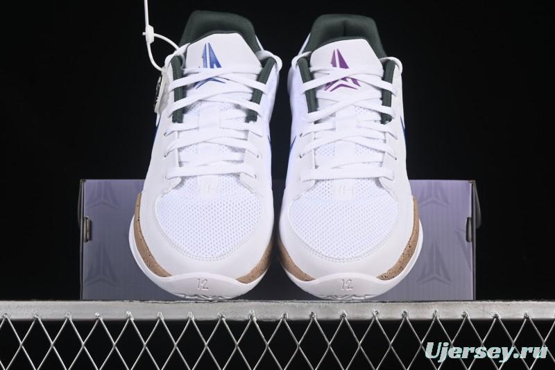 Nike Ja 2 "Nightmare" Performance Basketball Shoes with Air Zoom Cushion and Molded Midfoot Panel - FD7328-101