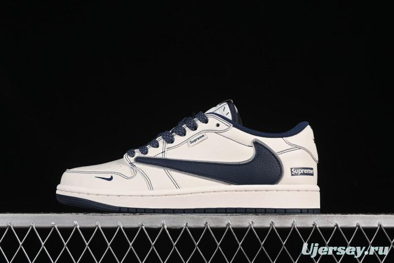 Nike Travis Scott x Fragment Design x Air Jordan 1 Low OG SP Casual Sneakers - DH0223-355