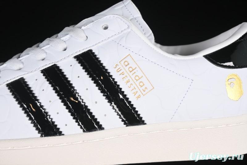 Adidas Bape Superstar JR2701 Shell Toe Casual Sneakers - JR2701