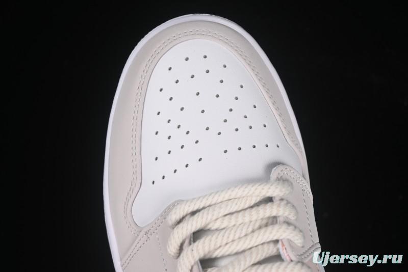 Nike Air Jordan 1 Low AJ1 Carving Pink Low-Top Casual Lifestyle Sneakers - IB8859-101