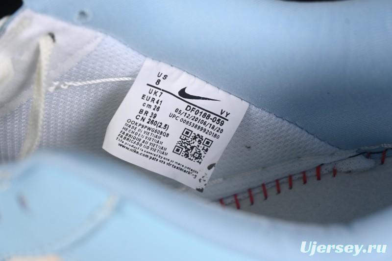 Nike Air Force 1'07 Low Doraemon Casual Sneakers with Full-Length Air Cushion - DF0188-059