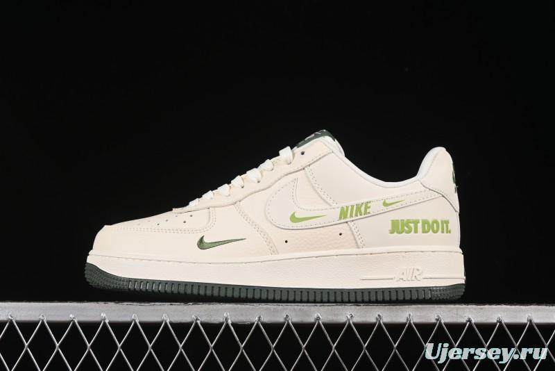 Nike Air Force 1'07 Low Just Do It Casual Sneakers with Full-Length Air Cushion - DF0188-056