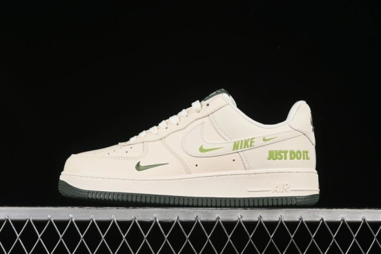 Nike Air Force 1'07 Low Just Do It Casual Sneakers with Full-Length Air Cushion - DF0188-056