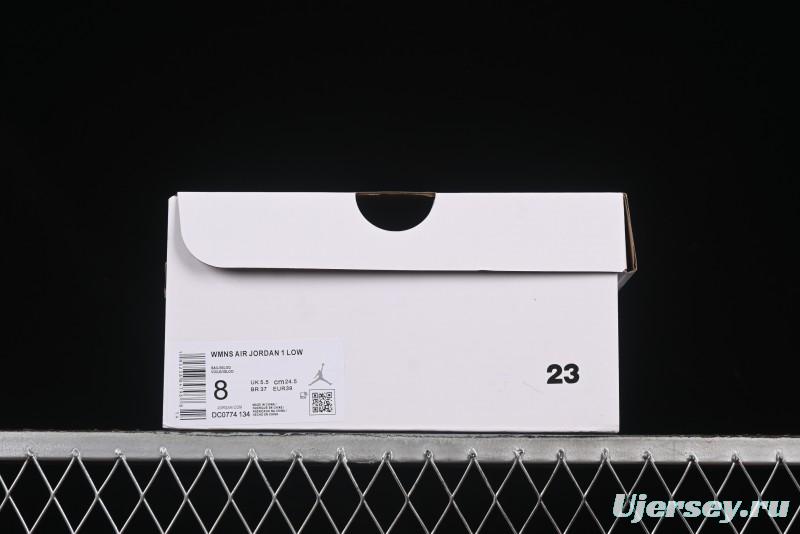 Nike Air Jordan 1 Low AJ1 White Mint Green Low-Top Casual Lifestyle Sneakers - DC0774-134