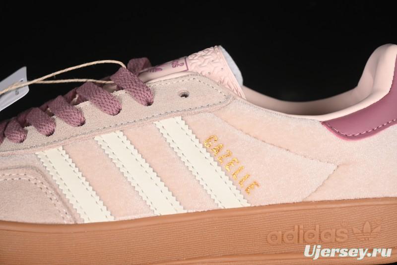 Adidas Originals Gazelle Indoor JR0232 Retro Casual Slip-Resistant Wear-Resistant Low-Top Skate Shoes - JR0232