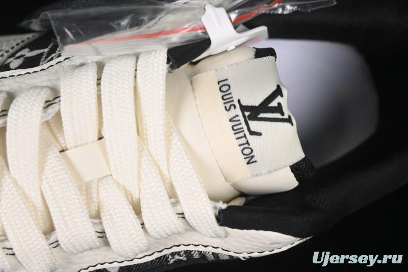 Nike Air Force 1 '07 Low LV Collaboration Cream Black Casual Sneakers - BZ6808-103