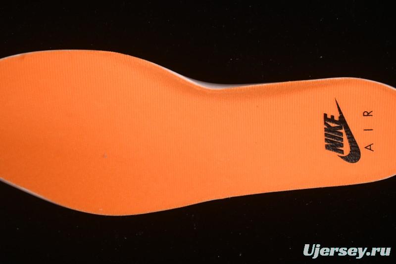 Nike Undefeated x Air Jordan 4 OG Sneakers in Olive Green Suede with Orange and Black Accents - IB1519-200