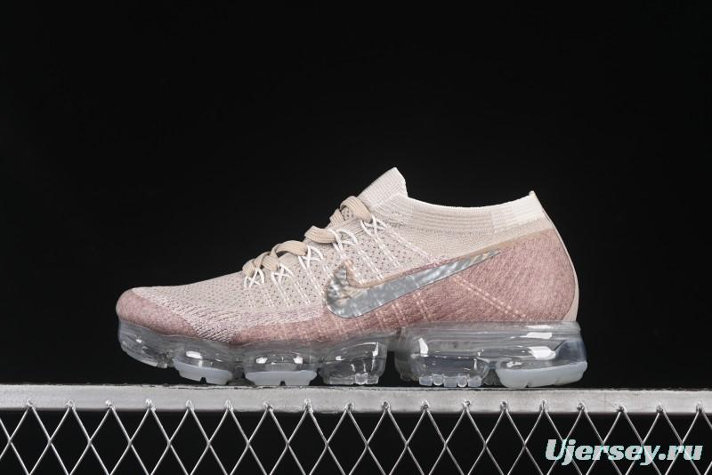 Nike Vapormax Flyknit Breathable Casual Running Shoes with Full-Length Air Cushion - 849557-202