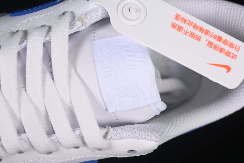 Nike Air Force 1 '07 Low Casual Sneakers with 2D Theme Gradient Sky Blue - ZH0316-076