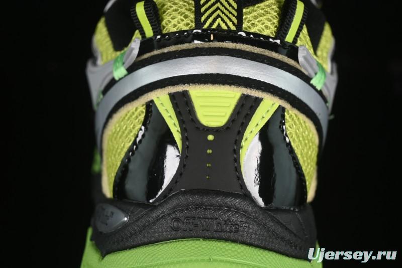 Off-White Be Right White Green Low-Top Lifestyle Casual Shoes - X.E5