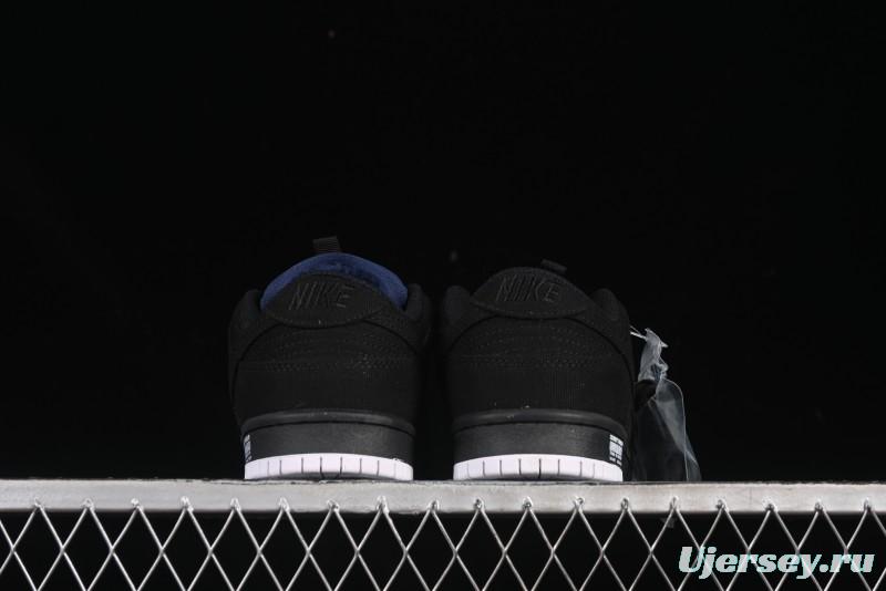 Nike SB Dunk Low Pro ISO Black Gum Rubber SB Low-Top Skateboarding Shoes - CD2563-006