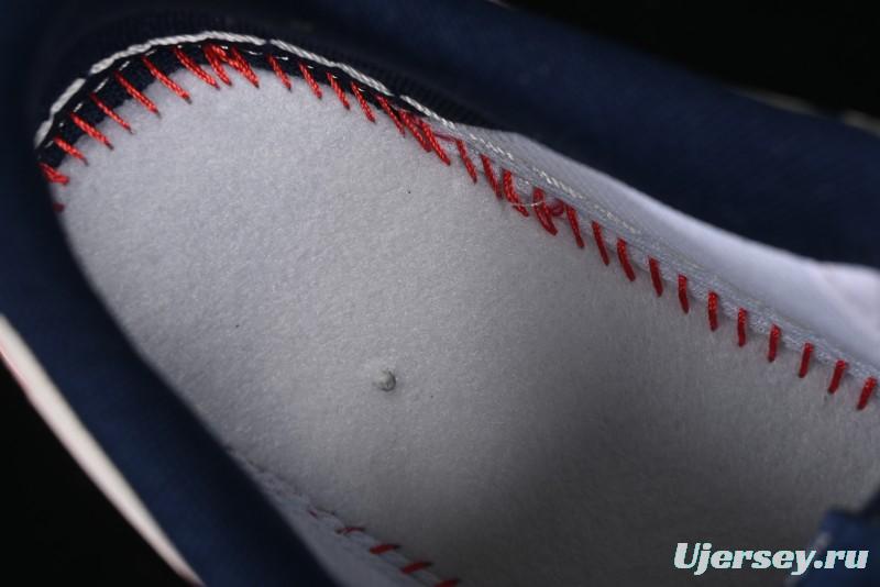 Nike Air Force 1'07 Low Gucci Collaboration Blue Red Swoosh Casual Sneakers - JJ2508-713