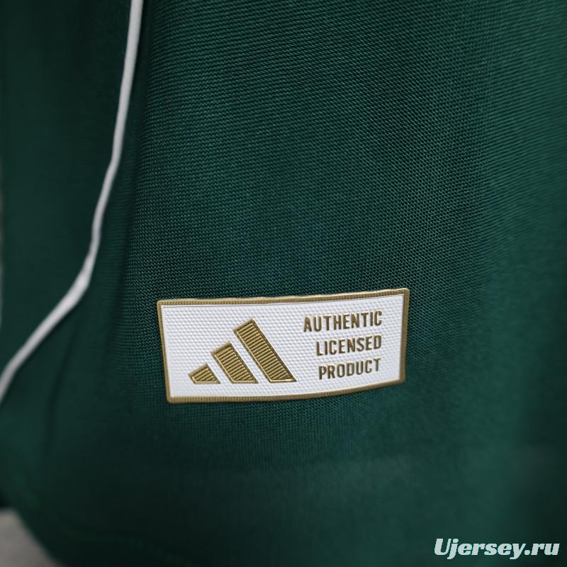 Player Version 25/26 Real Madrid Green with White Trim Jersey