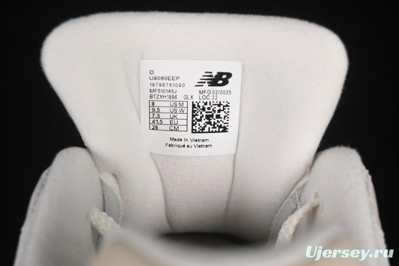 Joe Freshgoods x New Balance 9060 Retro Casual Running Sneakers with ABZORB Cushioning - U9060EEP