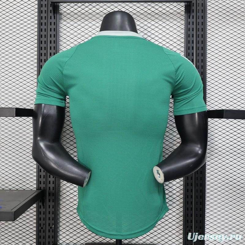 Player Version 2025 Algeria Green with Solid Color Jersey
