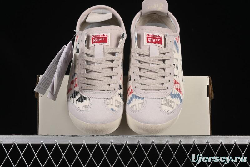 Onitsuka Tiger Mexico 66 Low-Top Leather Sneakers - 1183B648-100