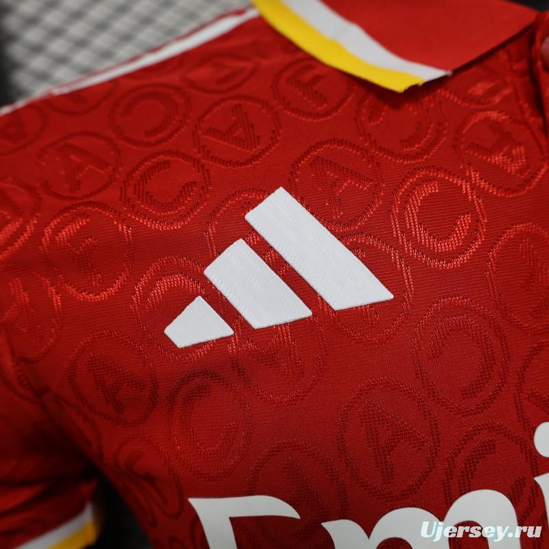 Player Version 25/26 Arsenal RED POLO Jersey