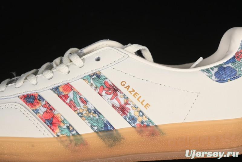 Adidas Originals Gazelle Indoor Retro Casual Slip-Resistant Wear-Resistant Low-Top Sneakers - JH7370