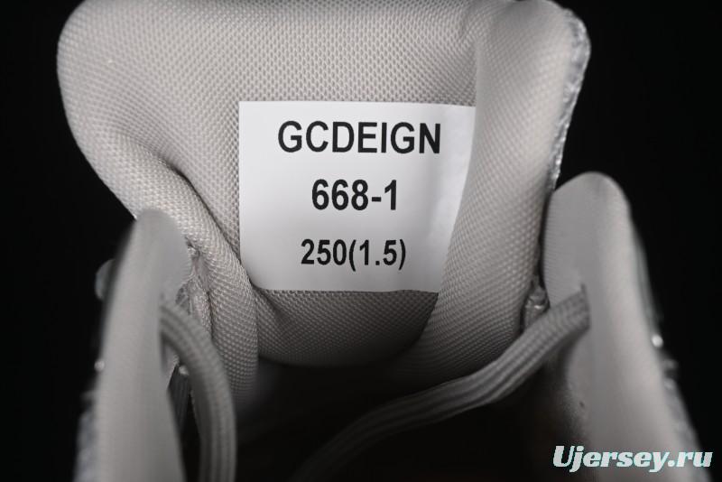 GG-CC Casual Sports Running Shoes with Triple-Layer Crescent Sole and 5cm Height Boost - 668-1