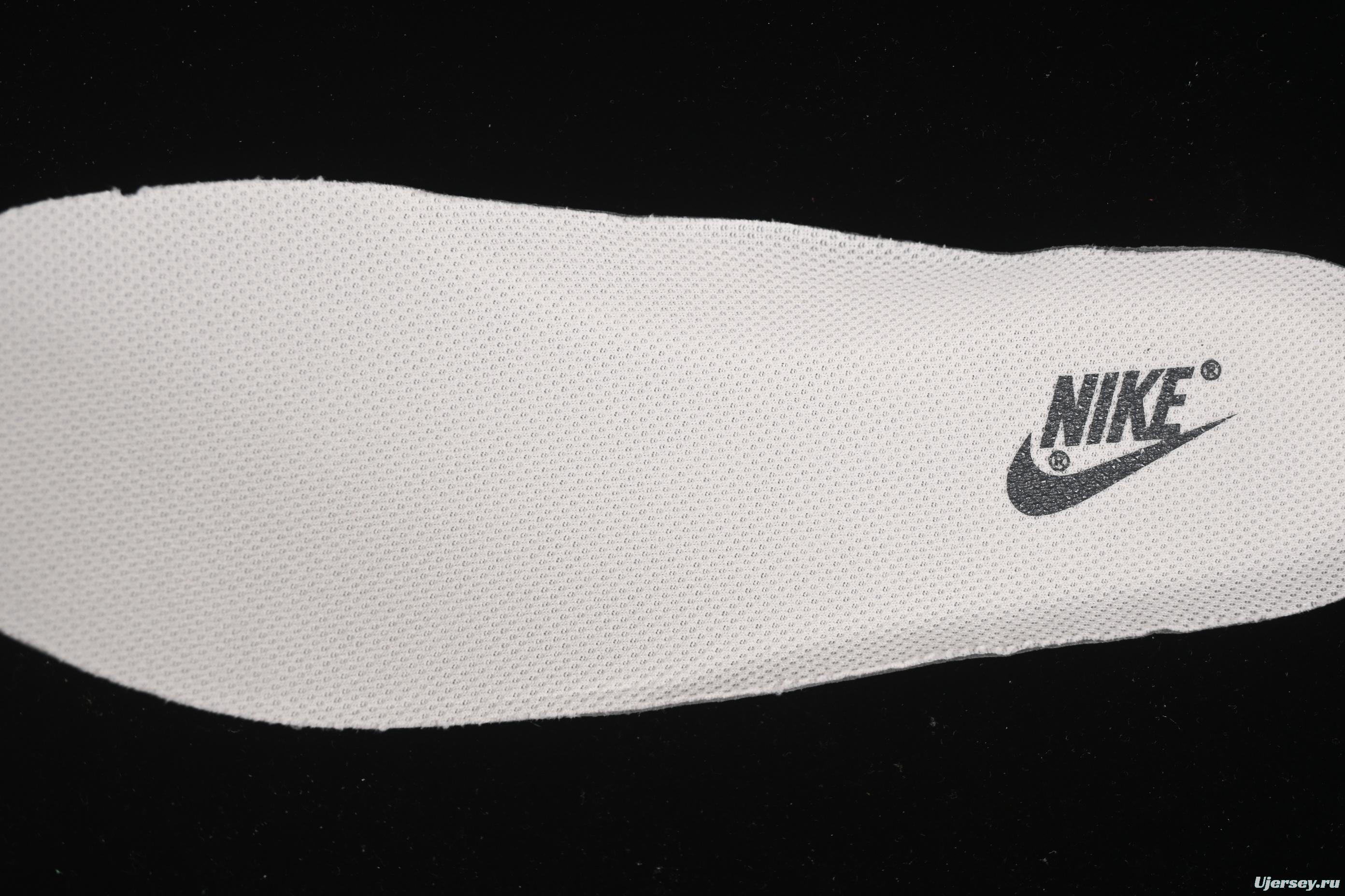 Nike Air Force 1 '07 Low Supreme Collaboration Dual-Tone Gray Lace-Up Casual Sneakers - DM6868-071