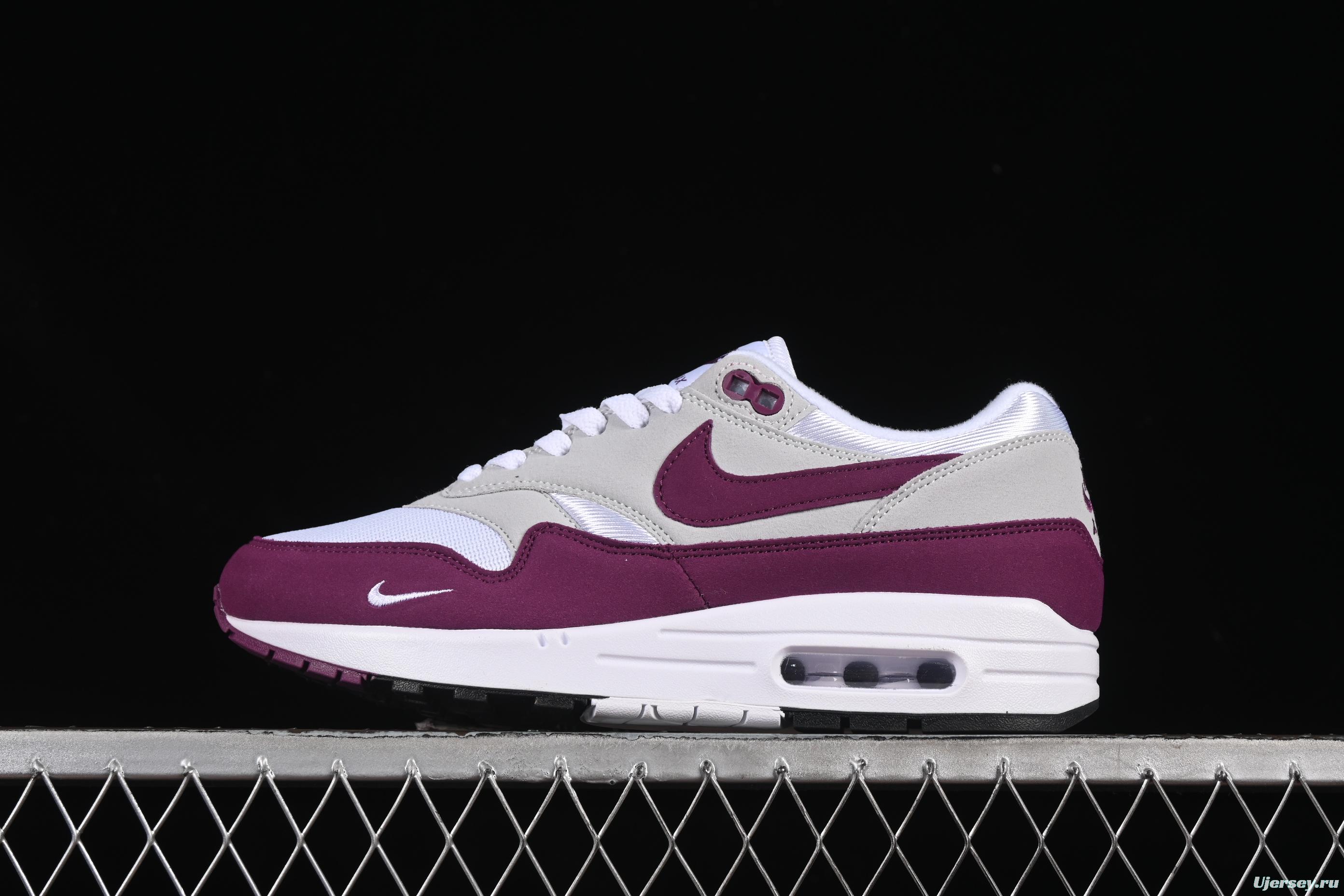 Nike Air Max 1 Retro Running Shoes with Half-Sole Air Cushion - HF1194-101