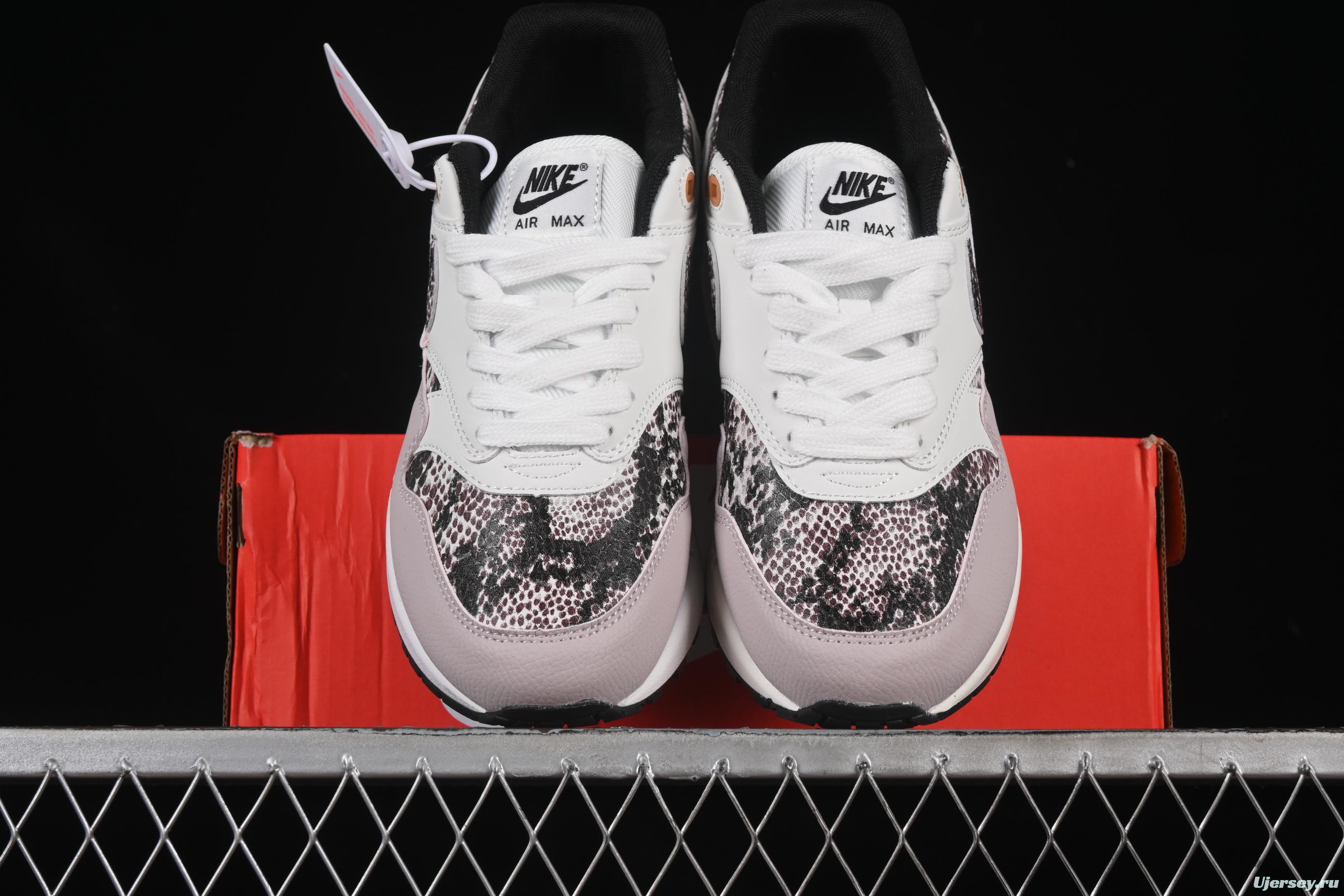 Nike Air Max 1 Retro Running Shoes with Half-Sole Air Cushion - HF5338-100