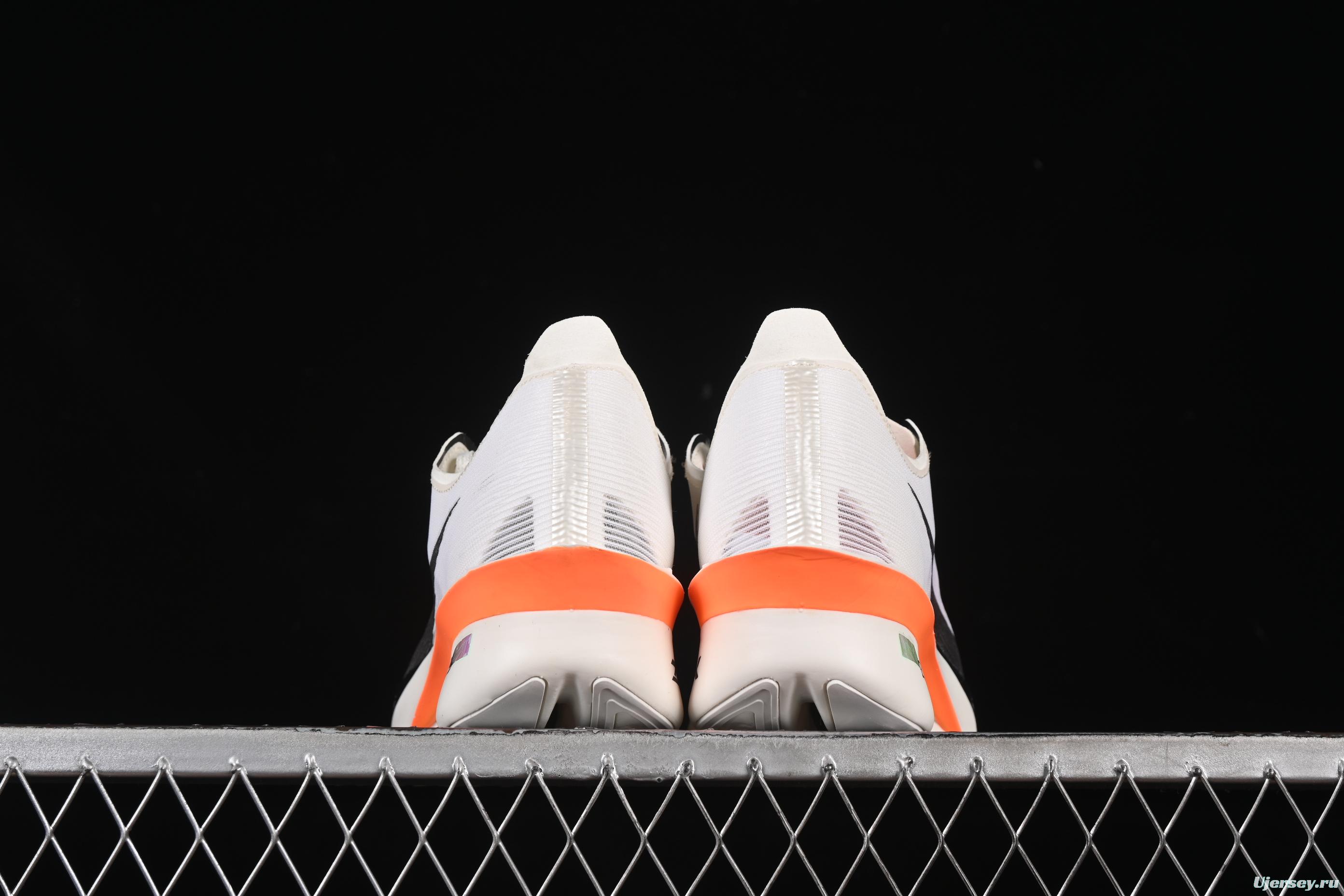 Nike ZoomX Vaporfly NEXT% 4 Marathon Series Road Racing Ultra-Light Cushion Running Shoes - HF6413-100