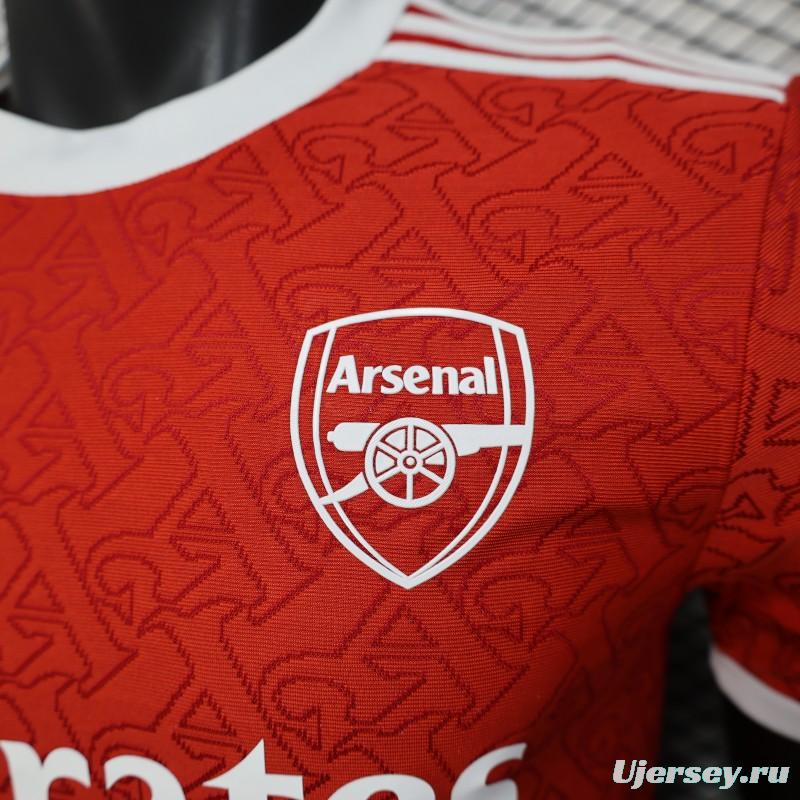 Player Version 25/26 Arsenal Red Pre-Match Special Jersey