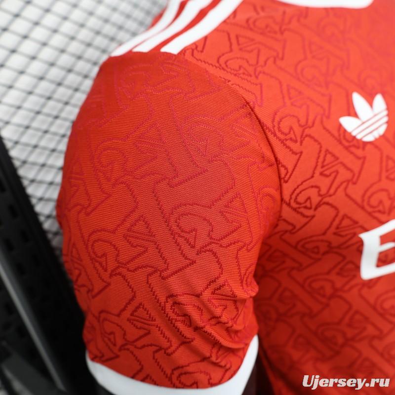 Player Version 25/26 Arsenal Red Pre-Match Special Jersey