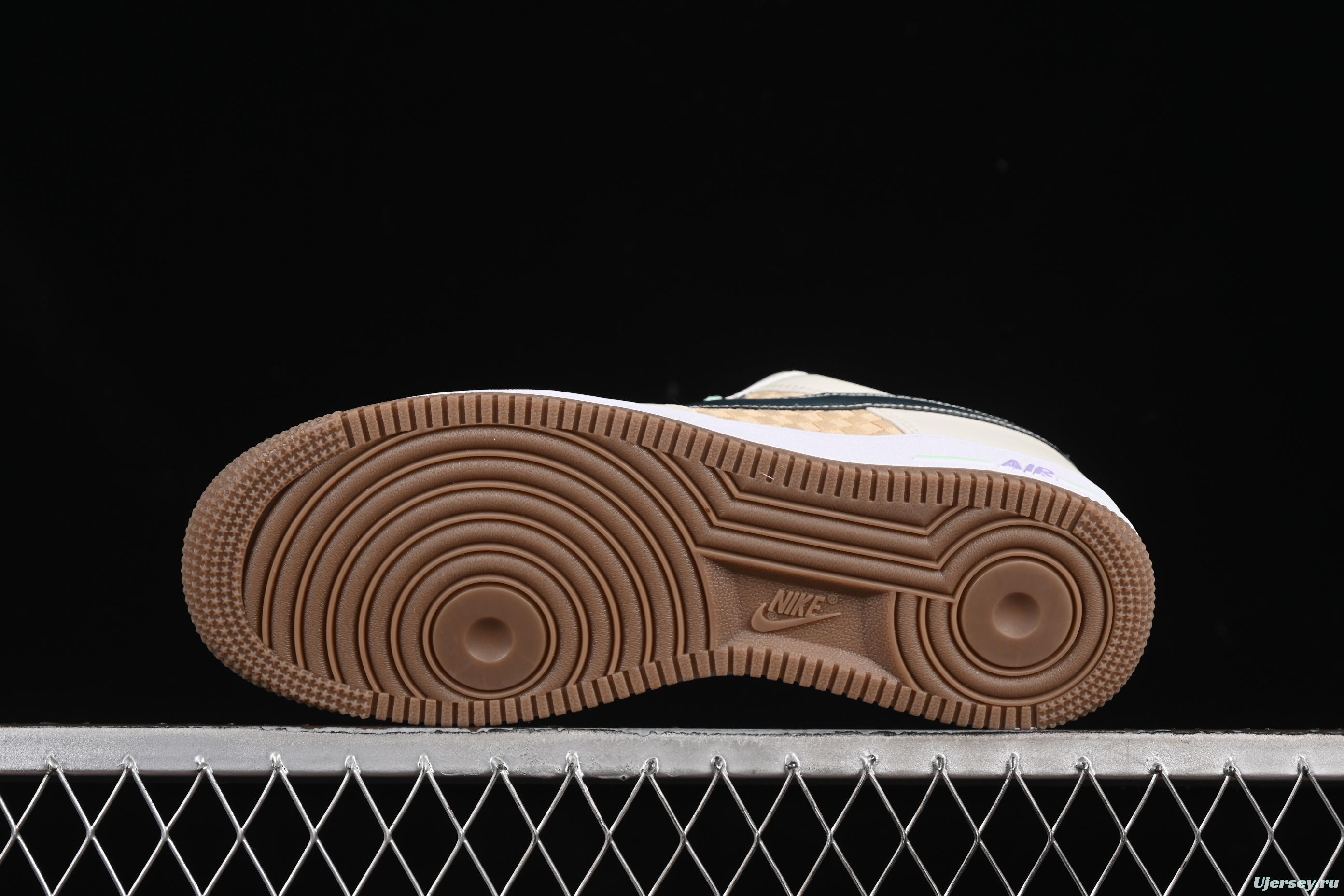 Nike Air Force 1'07 Low Casual Sneakers with Full-Length Air Cushion - IB5722-100