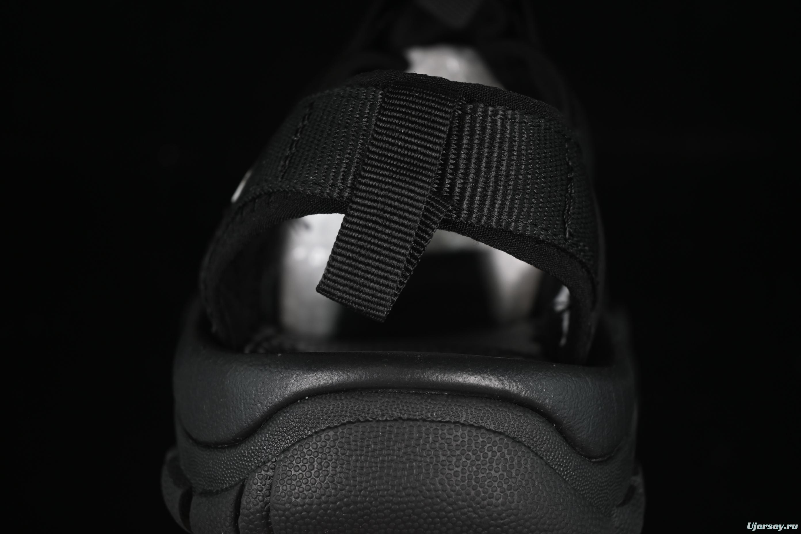 Keen Newport Summer Trendy Woven Elastic Strap Water Hiking Outdoor Sandals - 1022258 Black White