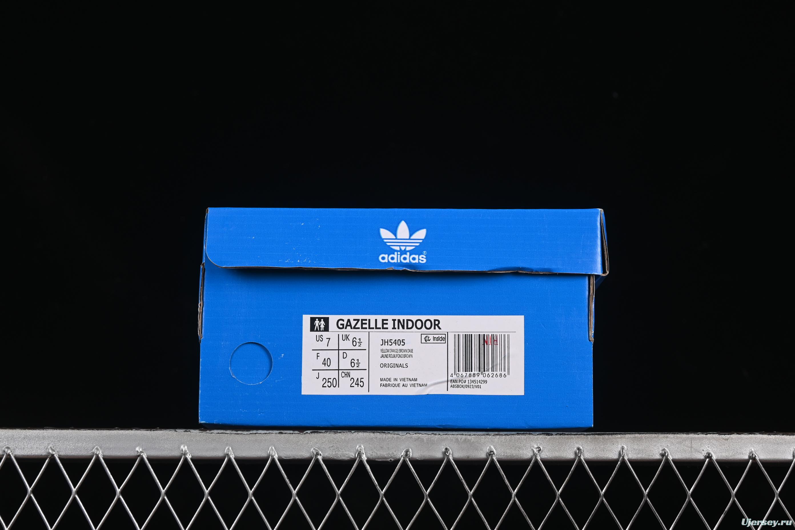 Adidas Originals Gazelle Indoor Retro Casual Sneakers with Anti-Slip and Wear-Resistant Sole - JH5405