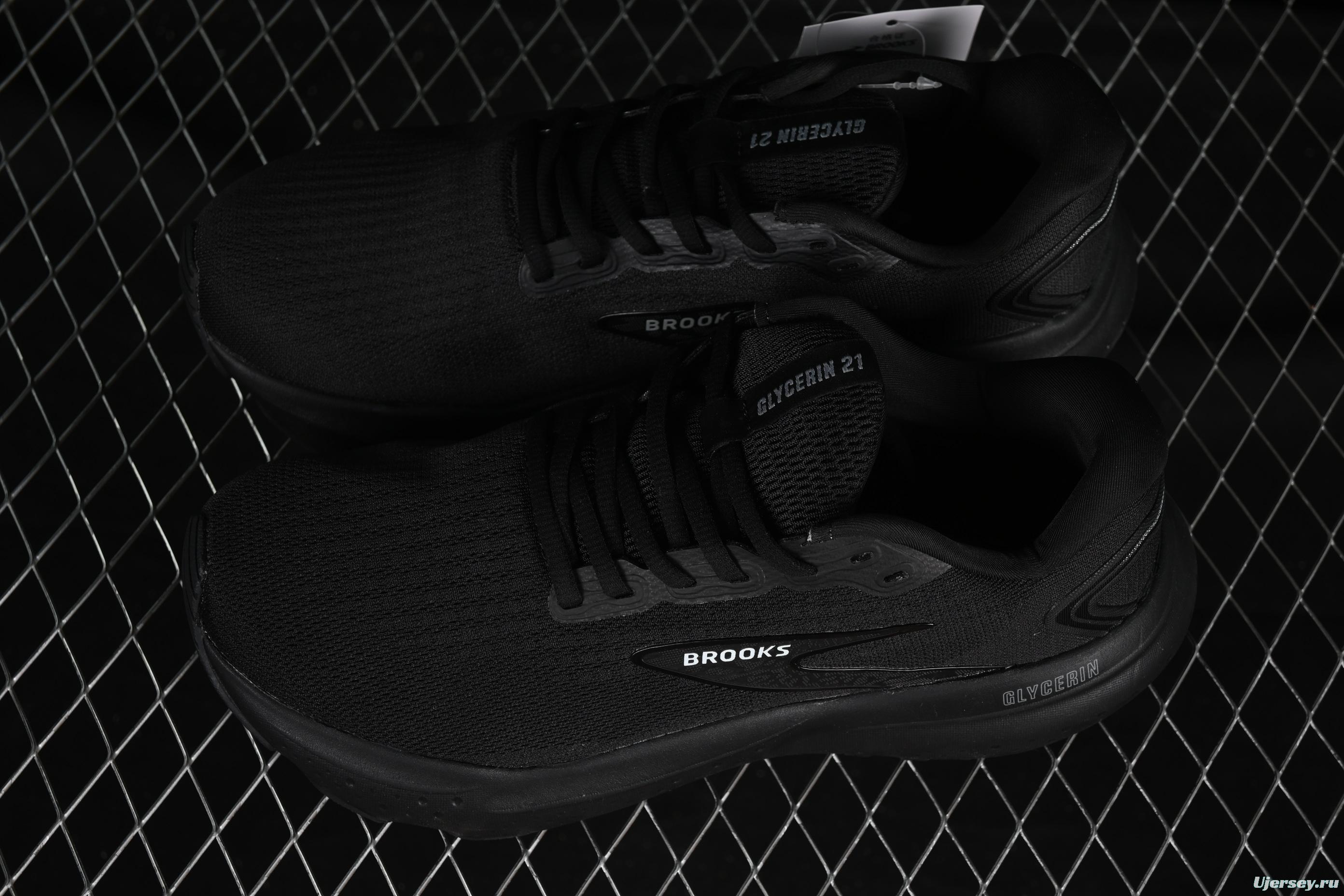 Brooks Glycerin 21 Cushioned Marathon Nitrogen Running Shoes - 1104192E020