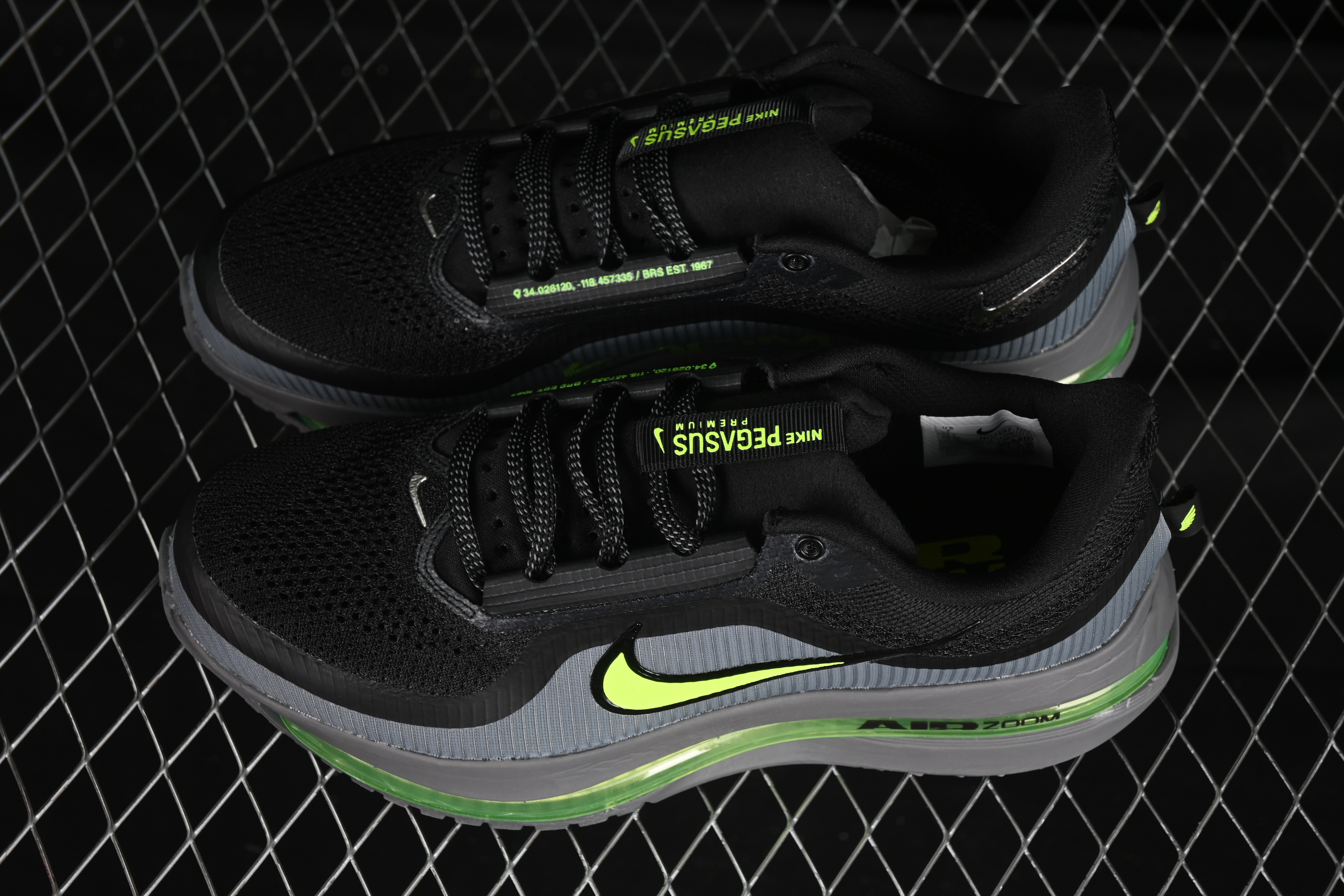 Nike Air Zoom Pegasus Premium Running Shoes with Mesh Upper and Air Cushion Technology - HQ2592-104