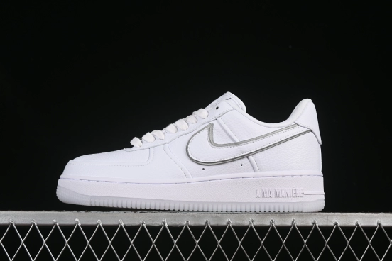 Nike A Ma Maniére x Air Force 1'07 Low Casual Sneakers in White - HF4084-100