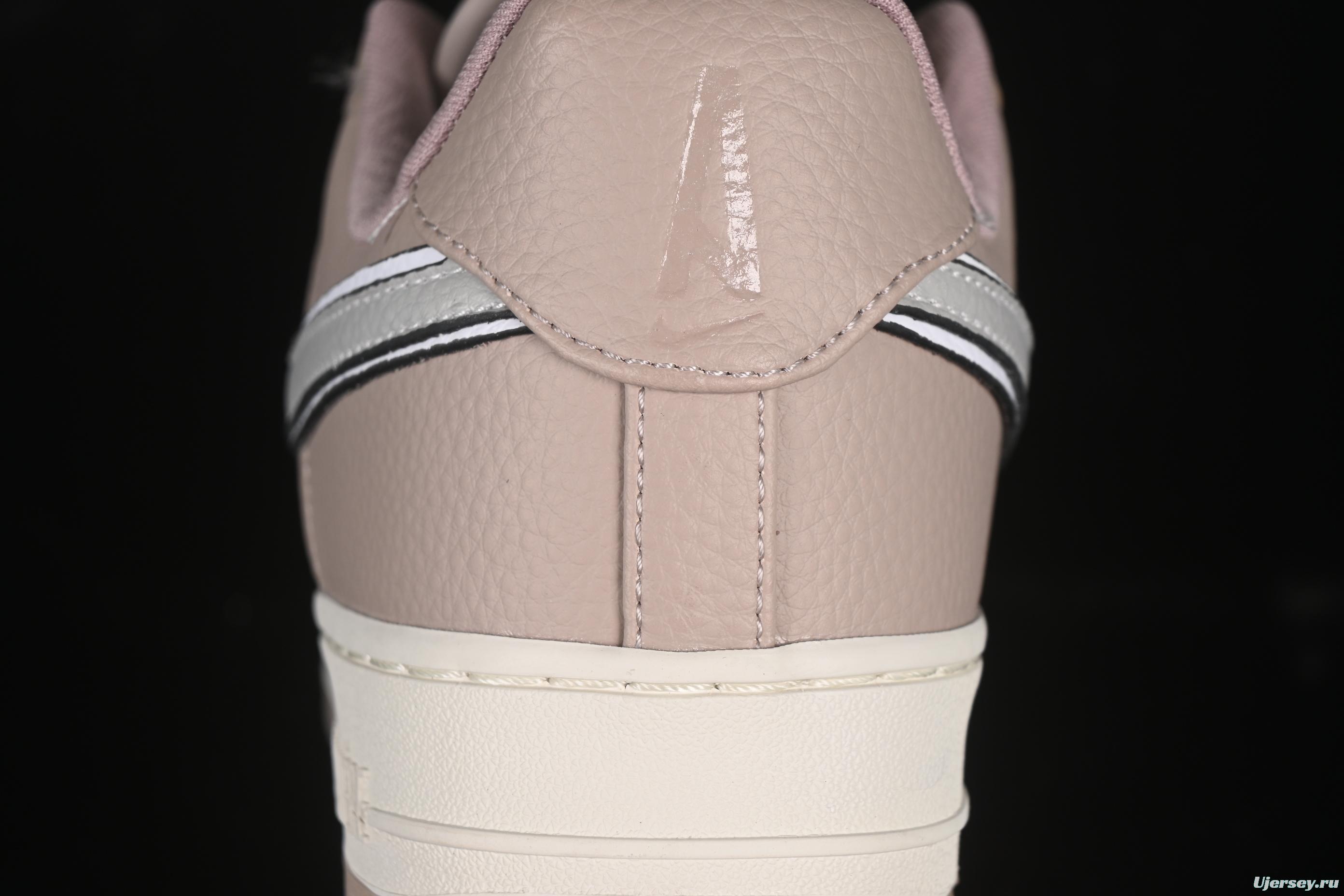 Nike A Ma Maniére x Air Force 1'07 Low Casual Sneakers with Premium Leather and Signature Lining - HF4084-200