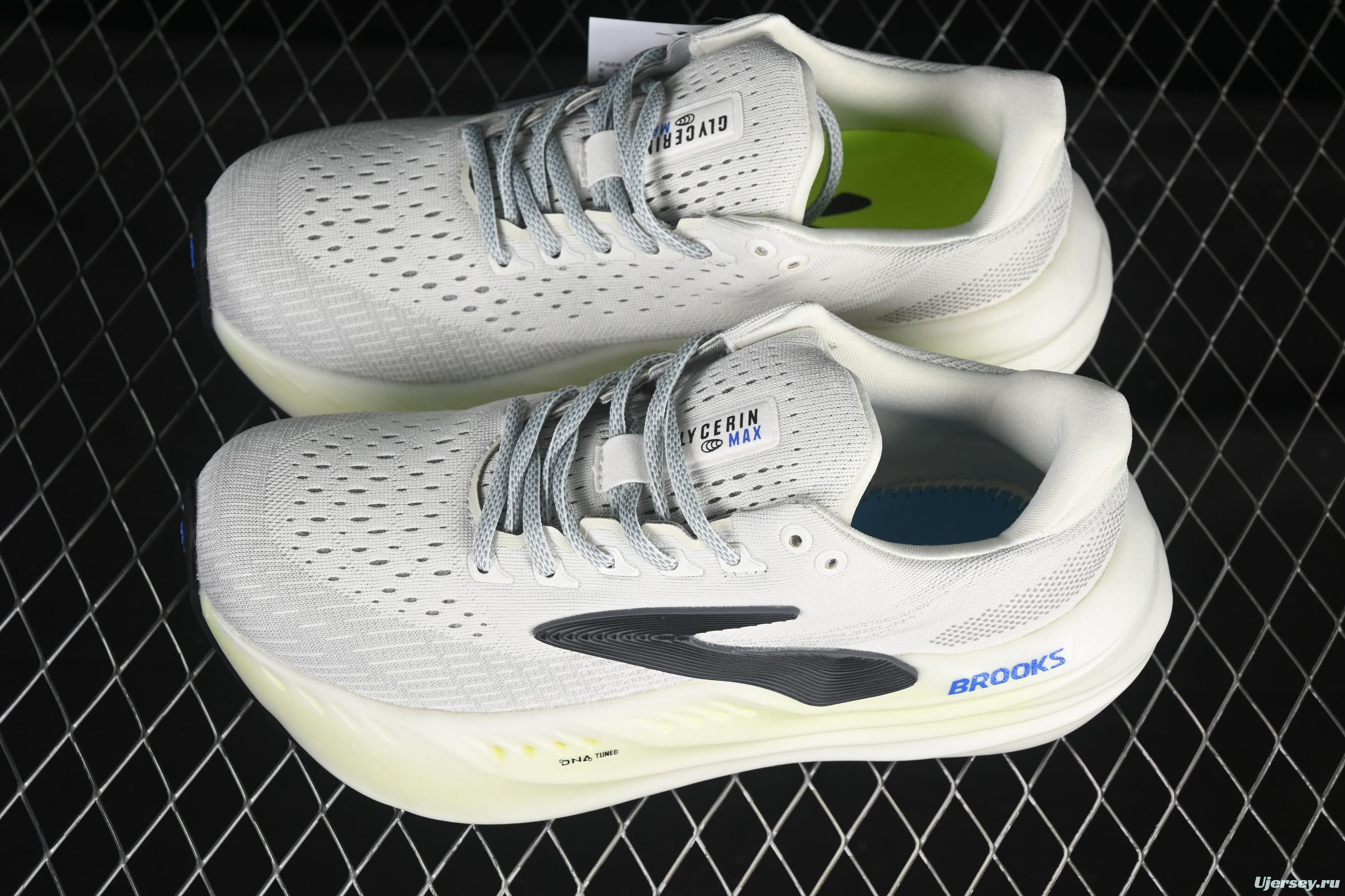 Brooks Glycerin Max Cushioned Marathon Running Shoes for Men - 1104471D099