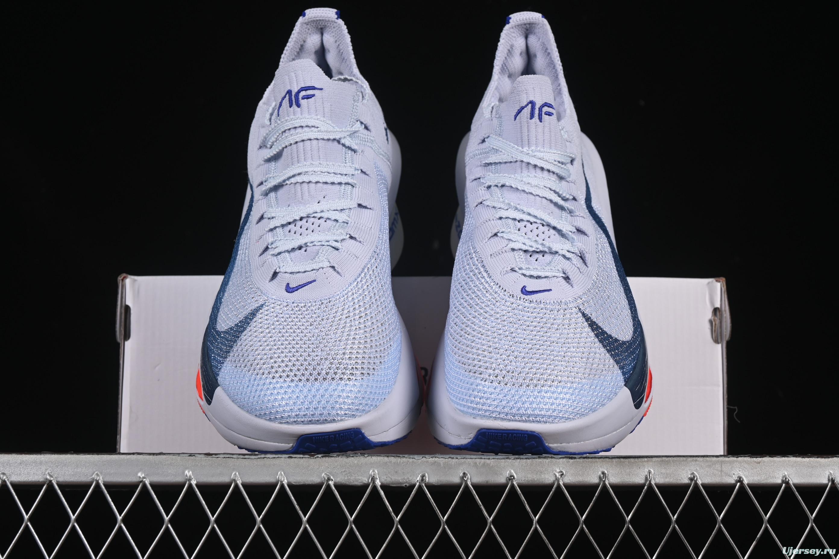 Nike Zoom AlphaFly Next 3% Prototype Marathon Running Shoes with Dual Air Zoom and ZoomX Foam - FD8311-001