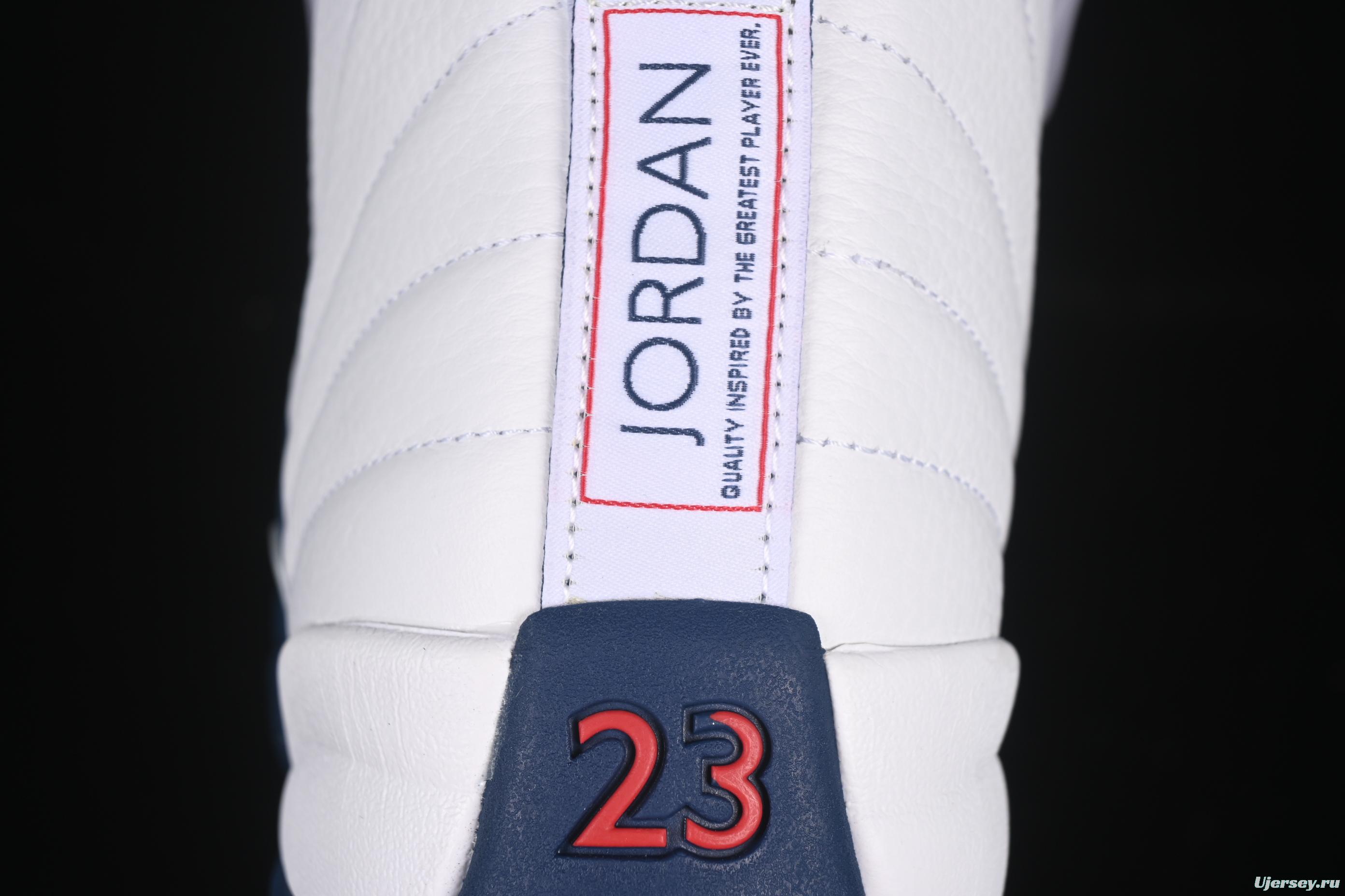 Nike Air Jordan 12 Retro French Blue Basketball Shoes - CT8013-114