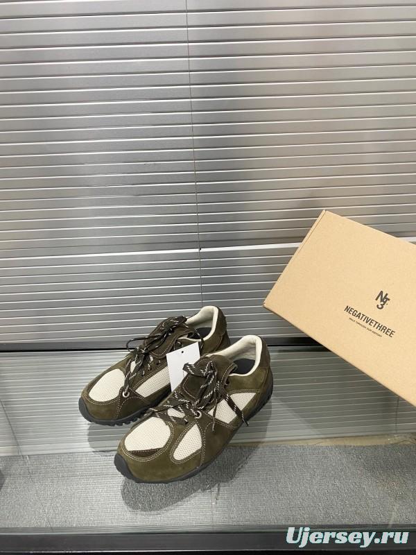 2025 Unisex Puma Brown White Silk Oxford Leather Sneakers KFY00280