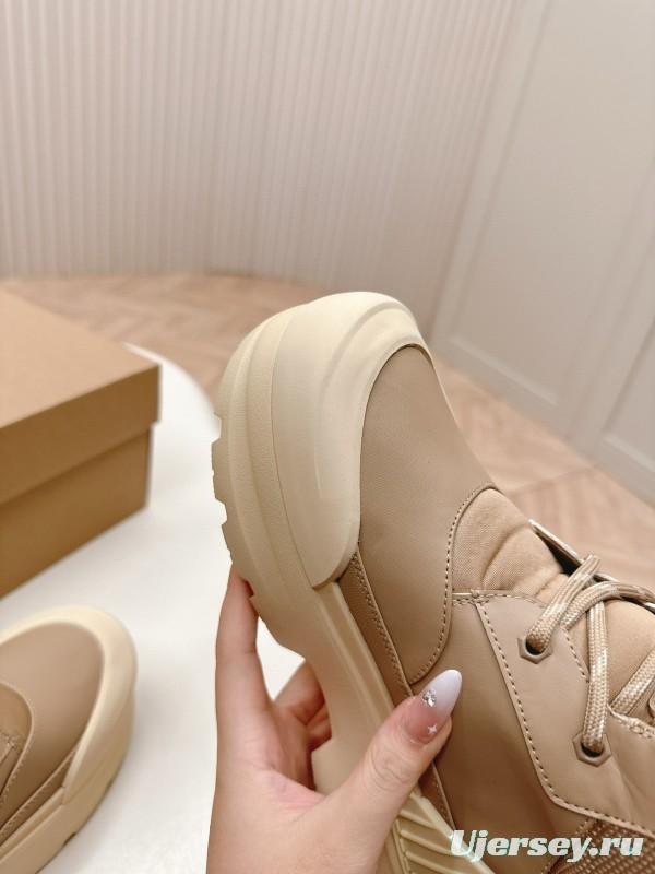 2024 Women UGG beige mesh leather Hiking Boot MJ00320