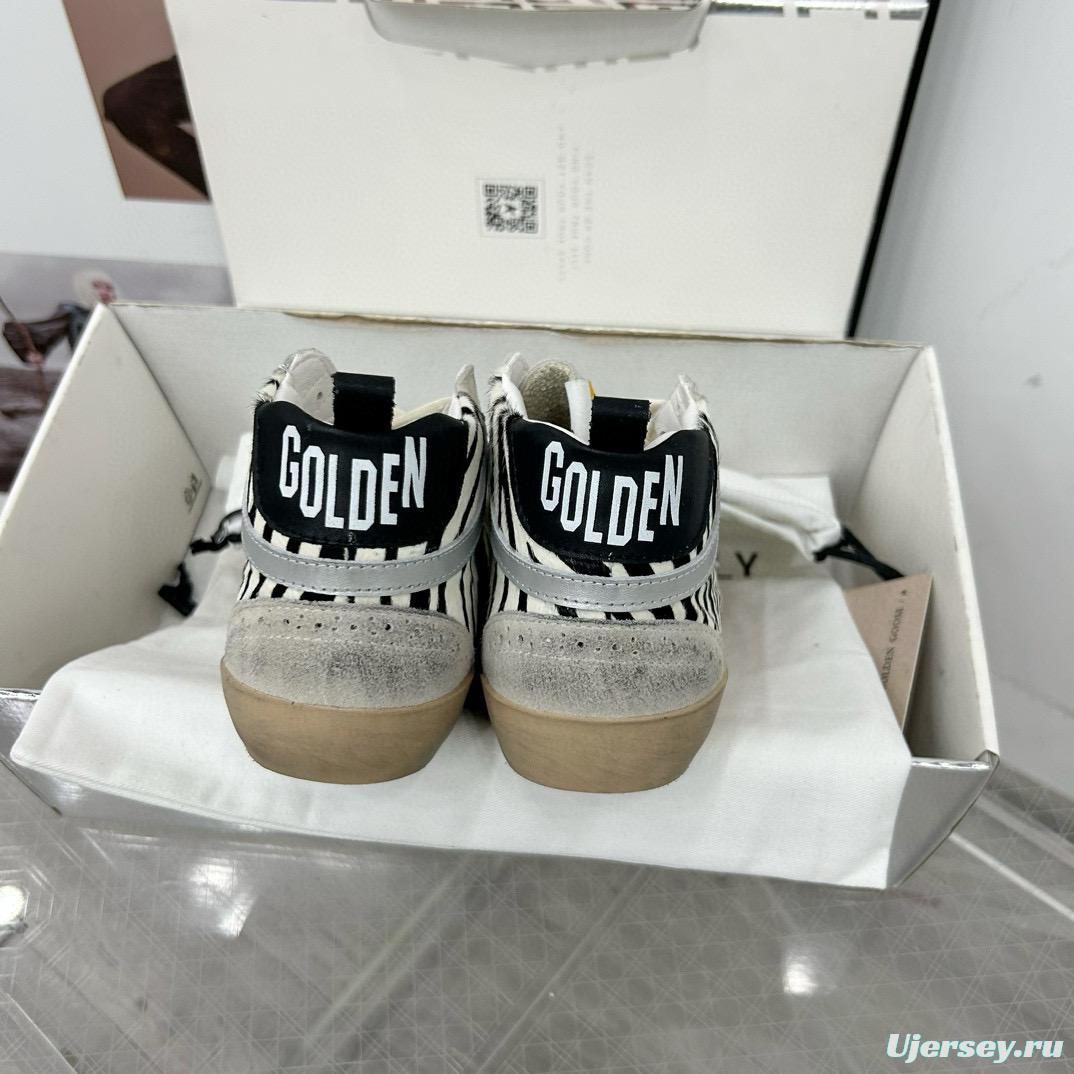 2024 Unisex GGDB Black White Grey Suede High Top Sneakers MJ00300
