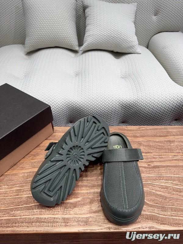 2025 UGG Green Mesh Slippers KFY00220