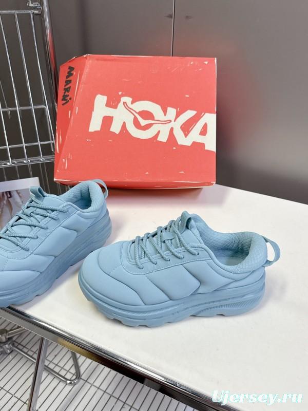 2025 Women Marni Blue Fabric Sneakers