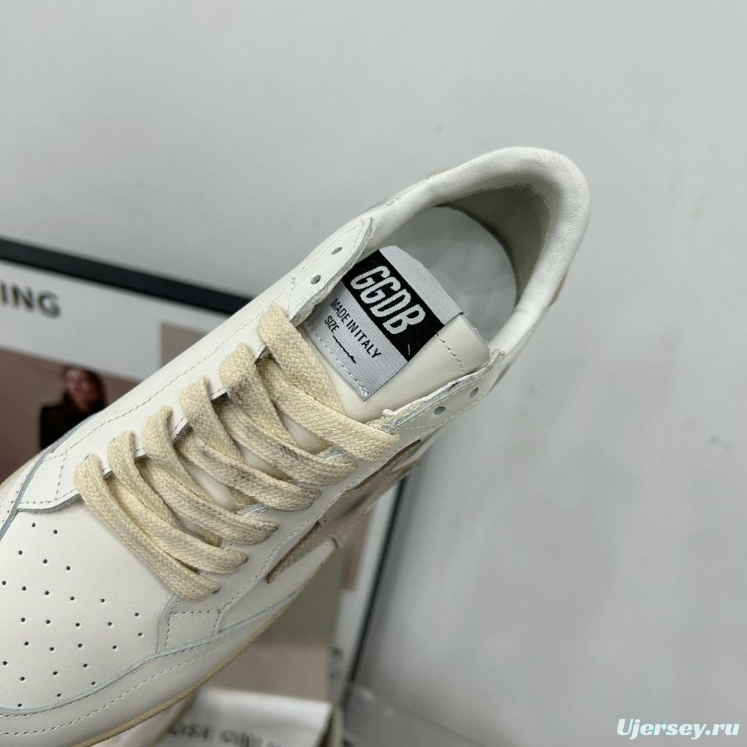 2024 Unisex GGDB White Grey Leather Sneakers MJ00260