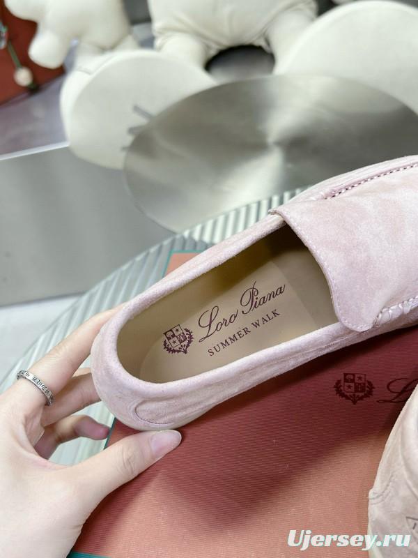 2024 Slippers LP Pink Suede Slip-On MJ00270