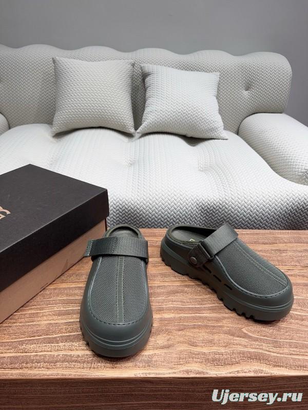2025 UGG Green Mesh Slippers KFY00220
